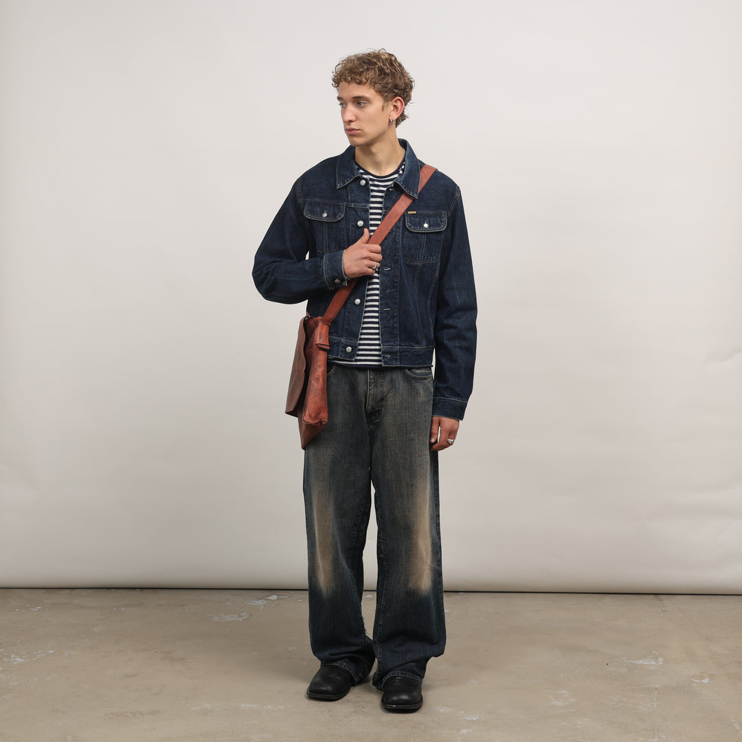 Diesel Denim Jacket - Medium Dark Blue Denim