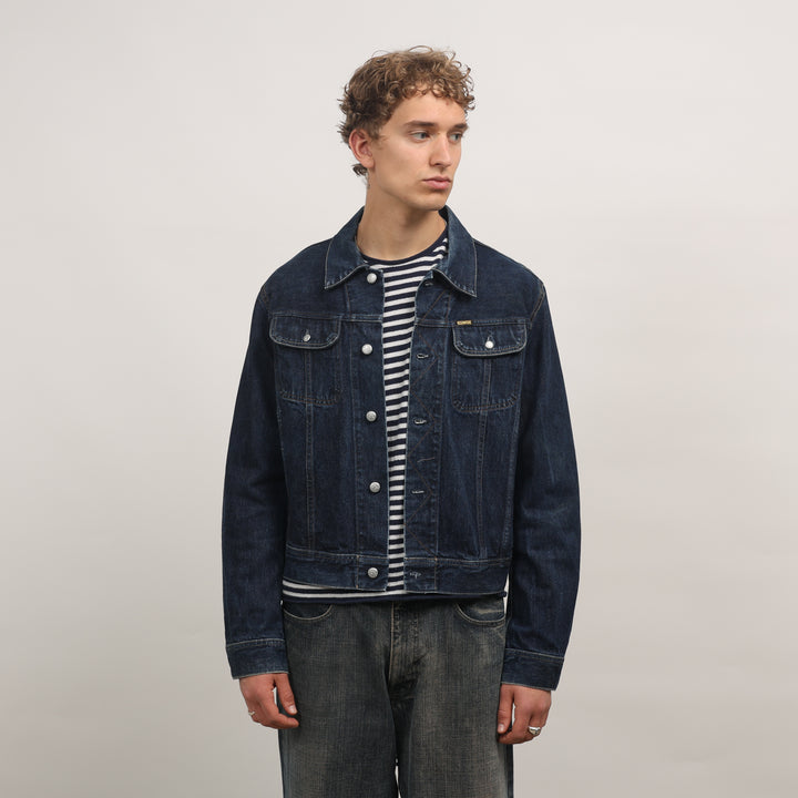 Diesel Denim Jacket - Medium Dark Blue Denim
