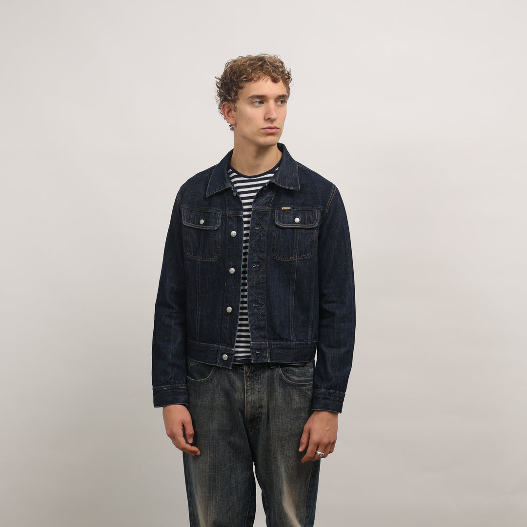 Diesel Denim Jacket - Medium Dark Blue Denim