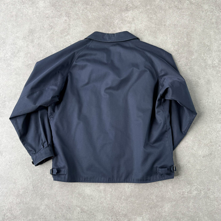 Burberry's Harrington Jacket Navy Blue Women's UK 14
