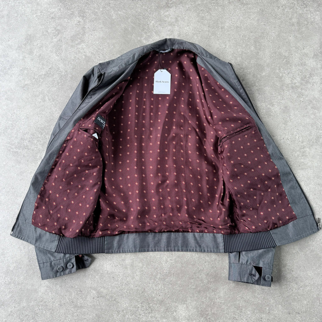 Dolce & Gabbana Harrington Jacket Grey Men's M