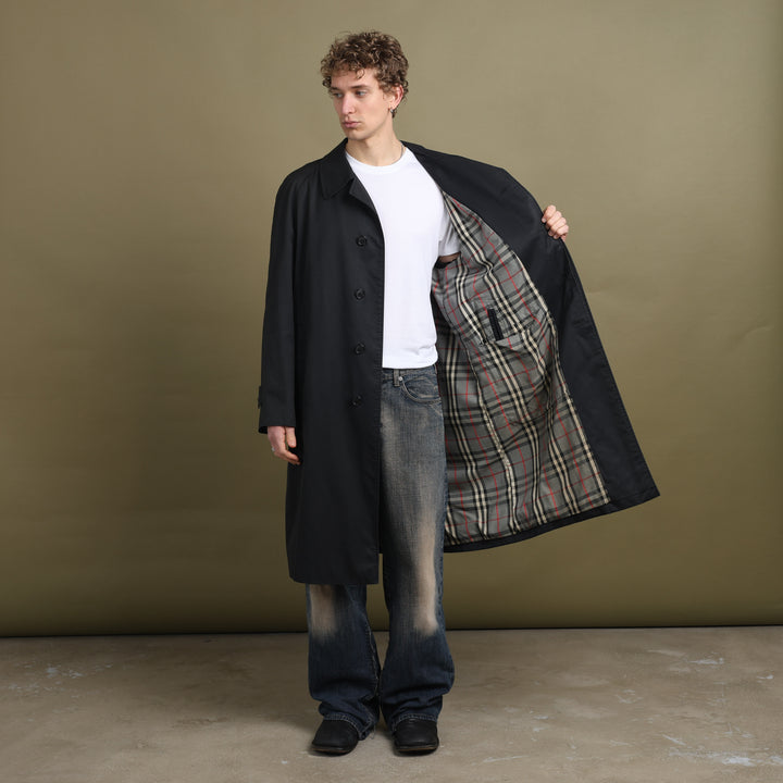 Burberry's Trench Coat Black Men's L