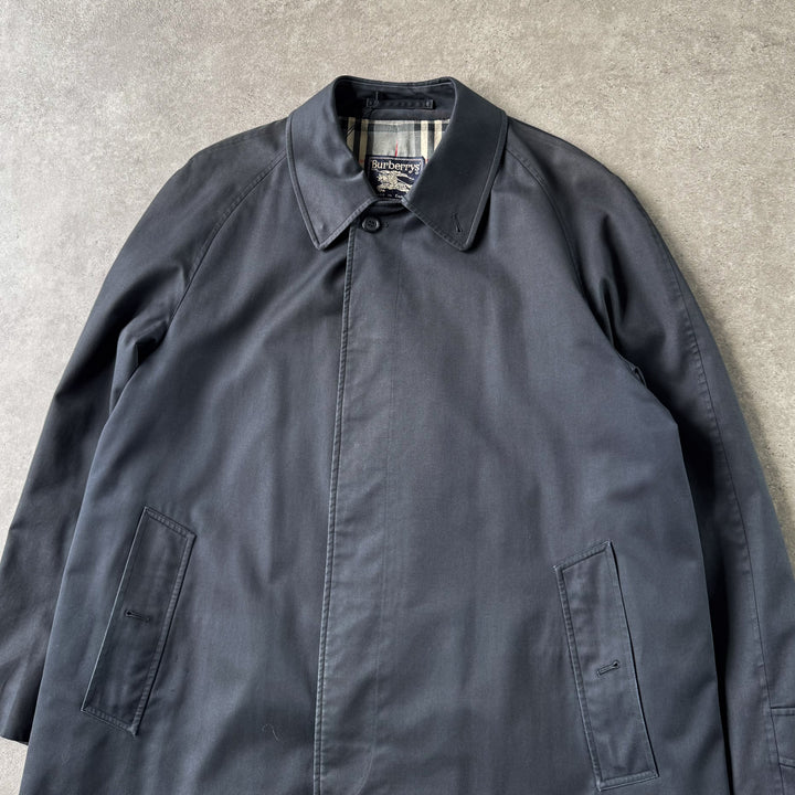 Burberry's Trench Coat Black Men's L
