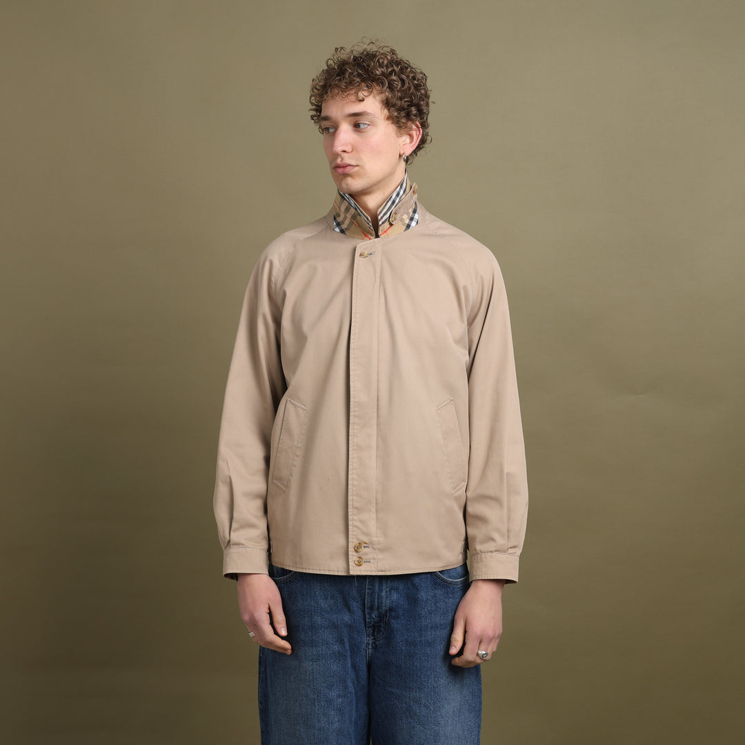 Burberry's Harrington Jacket Beige Men's L
