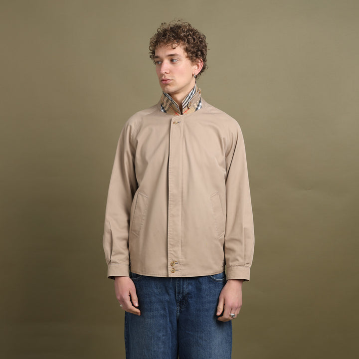 Burberry's Harrington Jacket Beige Men's L