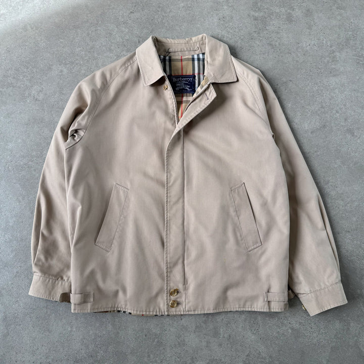 Burberry's Harrington Jacket Beige Men's L