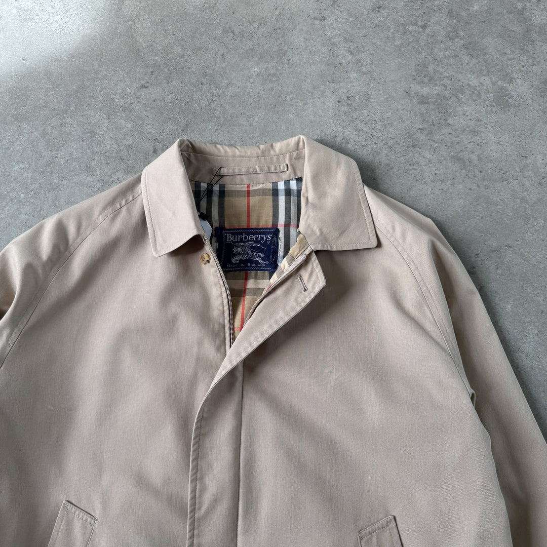 Burberry's Harrington Jacket Beige Men's L