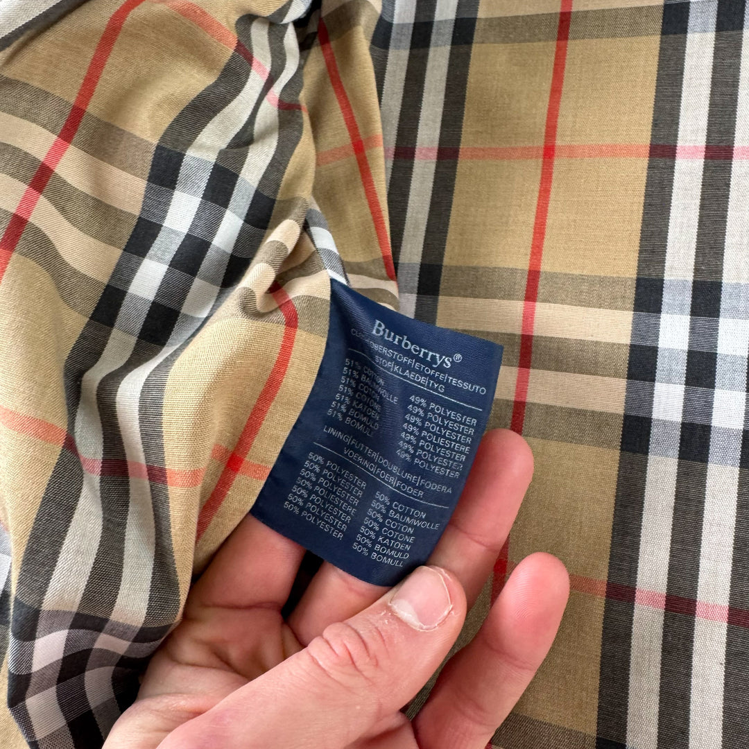 Burberry's Harrington Jacket Beige Men's L