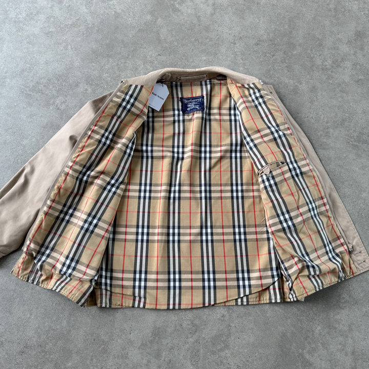Burberry's Harrington Jacket Beige Men's L