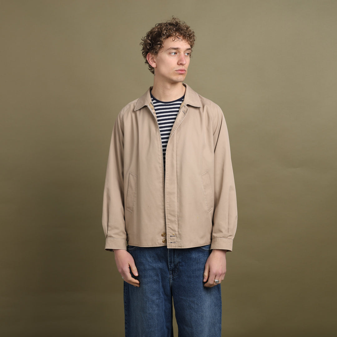 Burberry's Harrington Jacket Beige Men's L