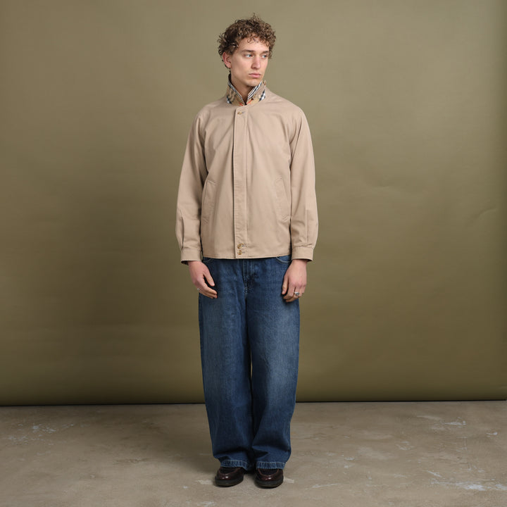 Burberry's Harrington Jacket Beige Men's L