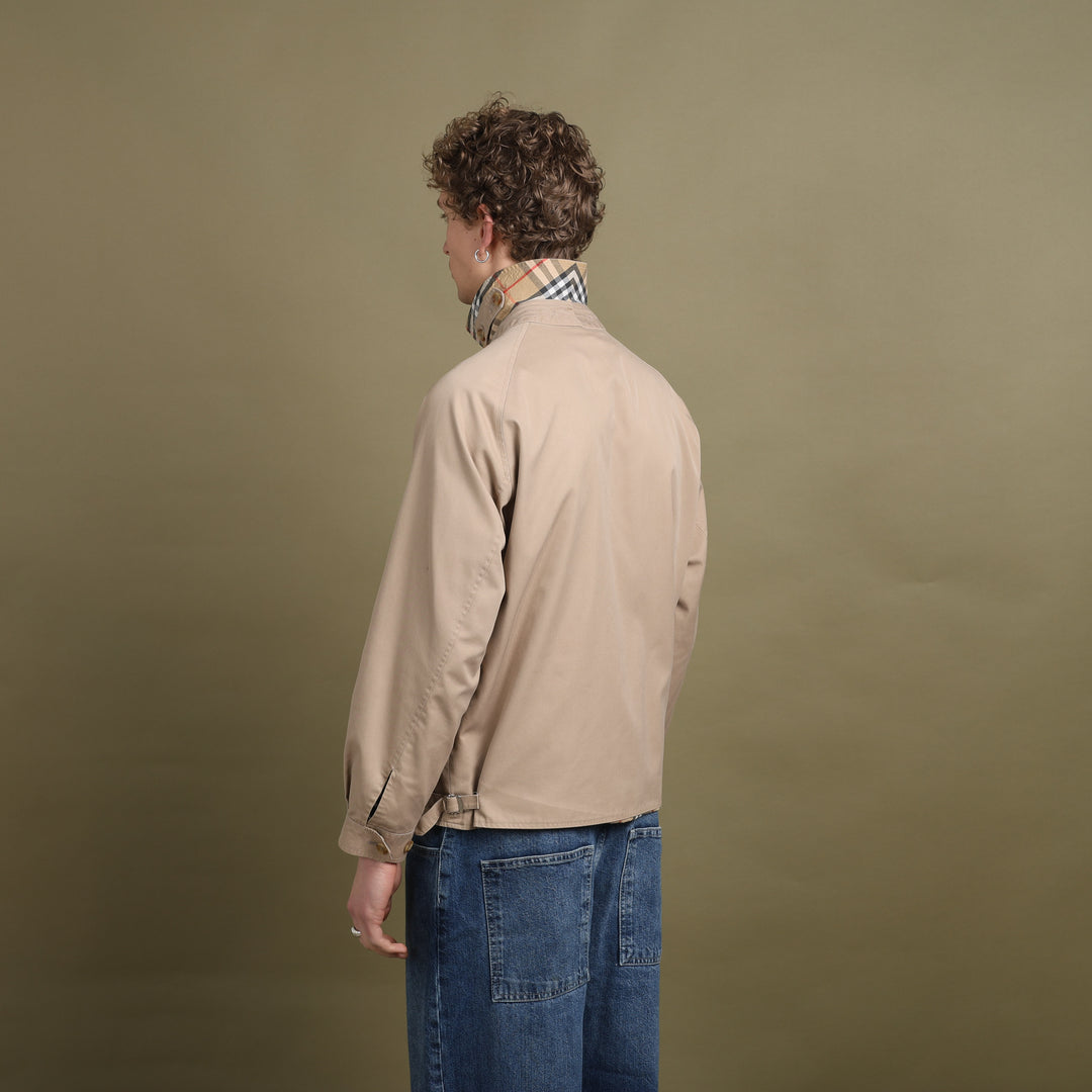 Burberry's Harrington Jacket Beige Men's L