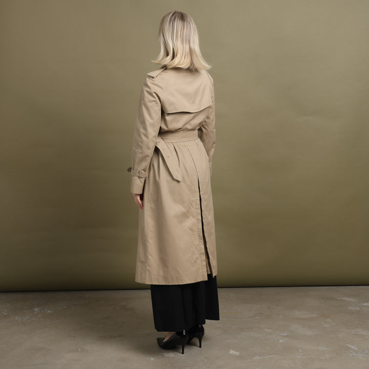 Burberry's Trench Coat Beige Women's UK 8 Long