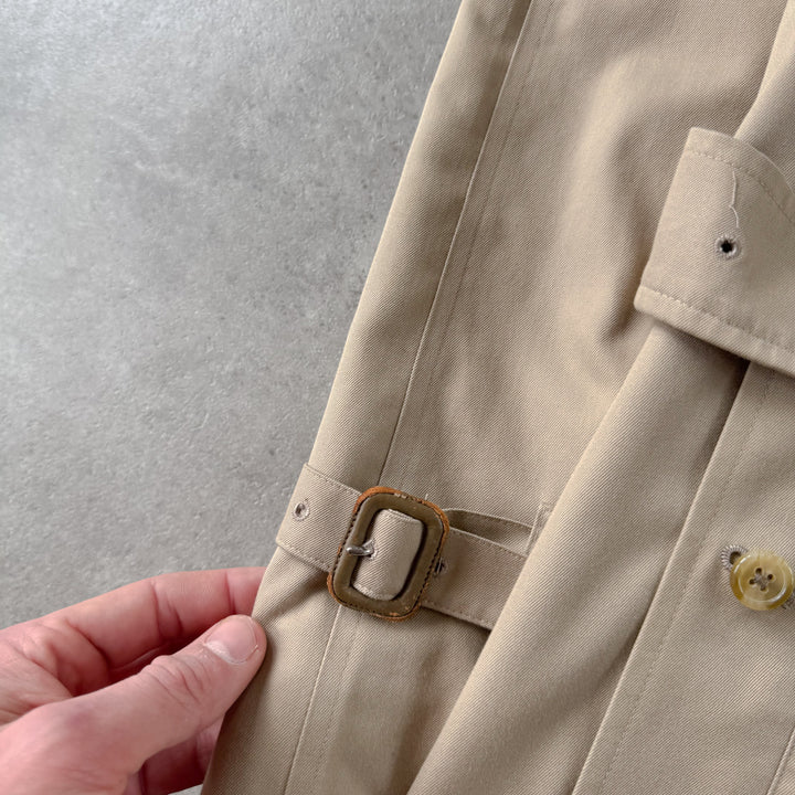 Burberry's Trench Coat Beige Women's UK 8 Long