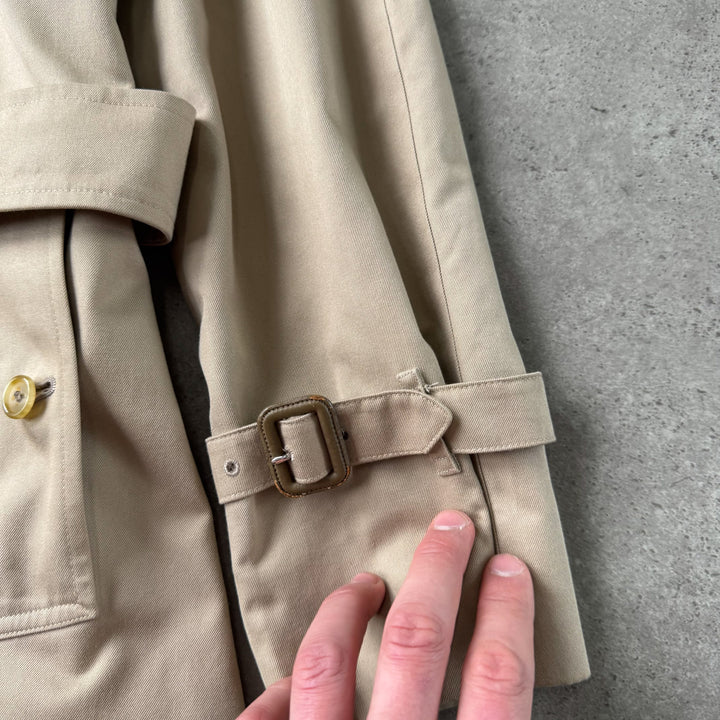 Burberry's Trench Coat Beige Women's UK 8 Long