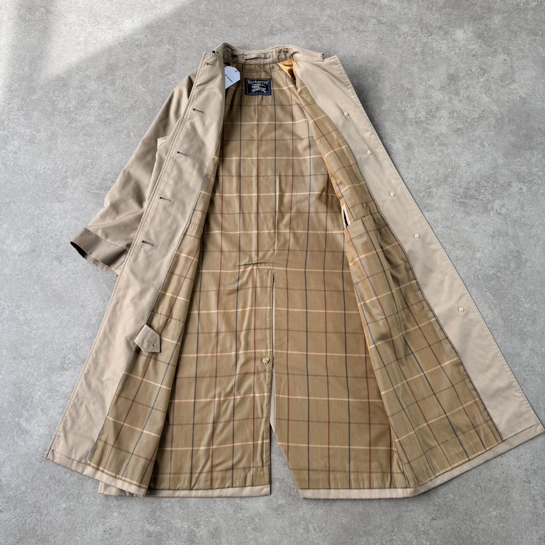 Burberry's Trench Coat Beige Women's UK 10 Long