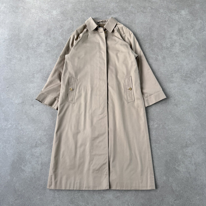 Burberry's Trench Coat Beige Women's UK 10 Long