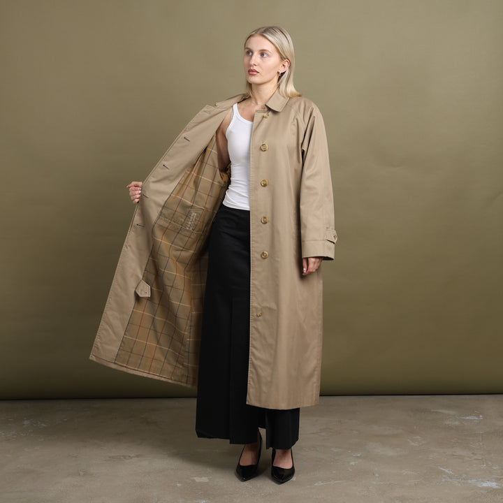 Burberry's Trench Coat Beige Women's UK 10 Long