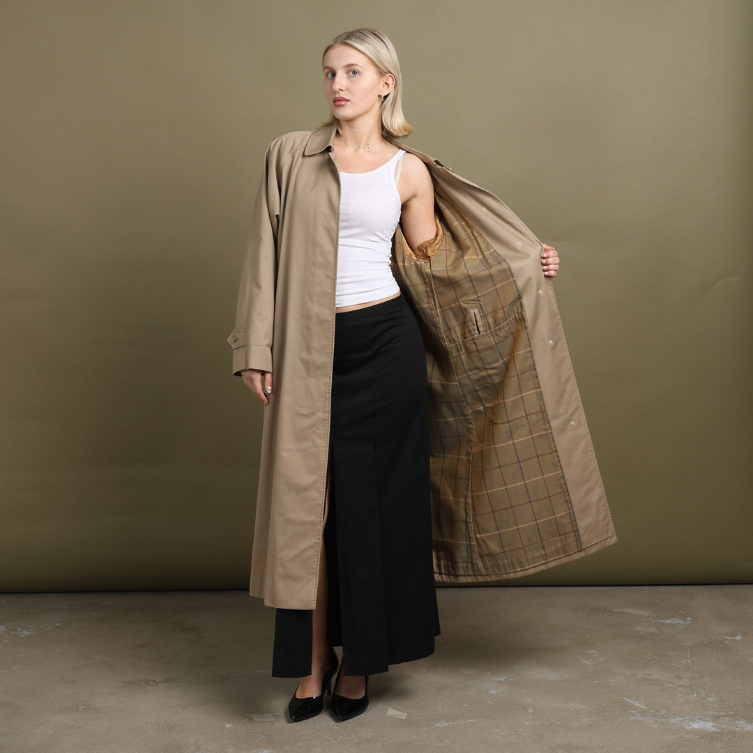 Burberry's Trench Coat Beige Women's UK 10 Long