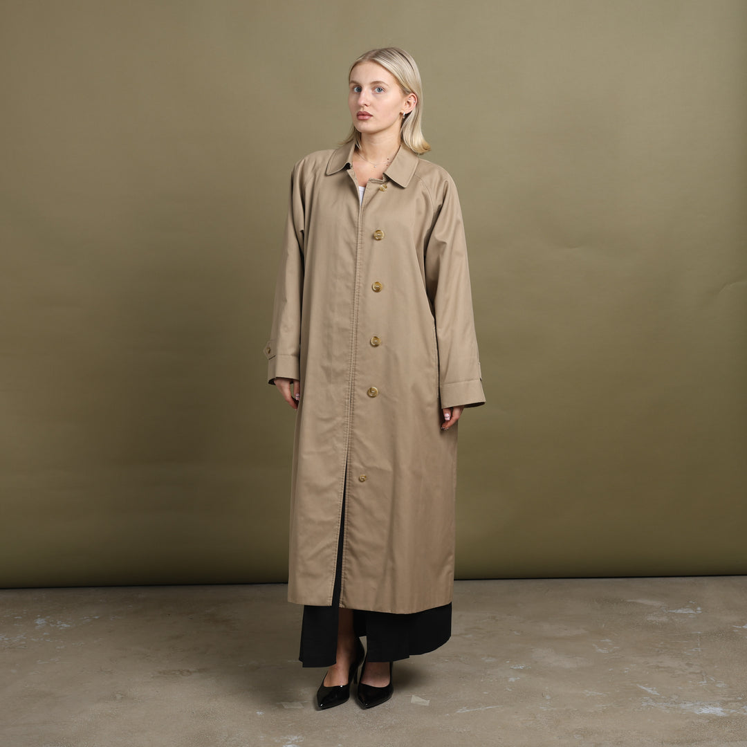 Burberry's Trench Coat Beige Women's UK 10 Long