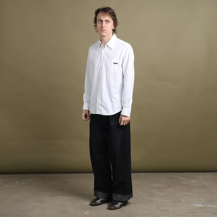 Dolce & Gabbana Oxford Shirt White Men's M