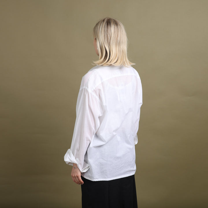 Harrods Dress Shirt White Women's UK 12 (Oversized)