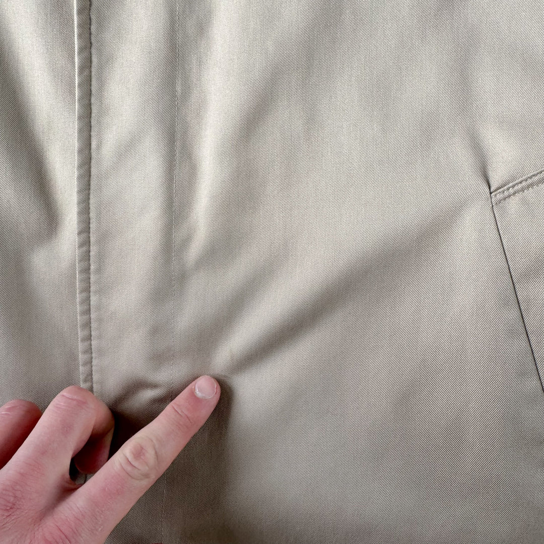 Burberry's Harrington Jacket Beige Men's XL
