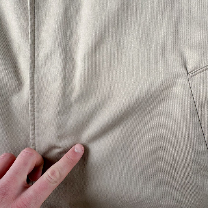 Burberry's Harrington Jacket Beige Men's XL
