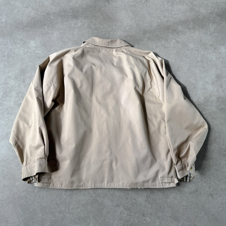 Burberry's Harrington Jacket Beige Men's XL