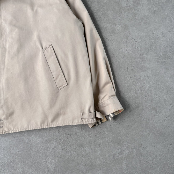 Burberry's Harrington Jacket Beige Men's XL