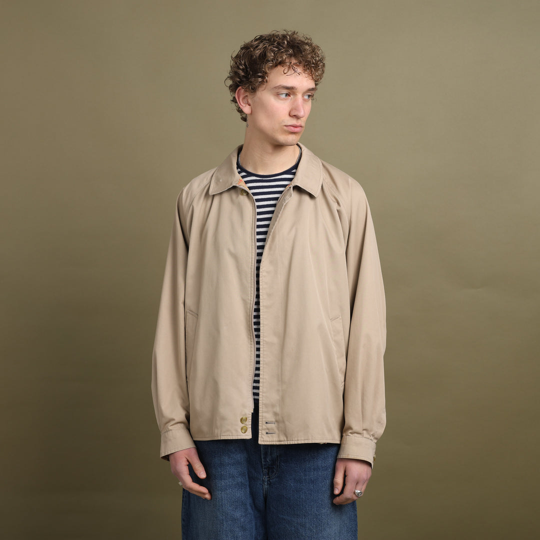 Burberry's Harrington Jacket Beige Men's XL