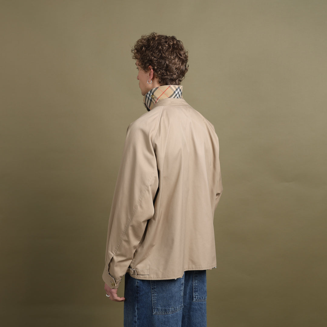 Burberry's Harrington Jacket Beige Men's XL