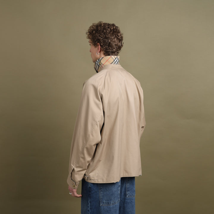 Burberry's Harrington Jacket Beige Men's XL