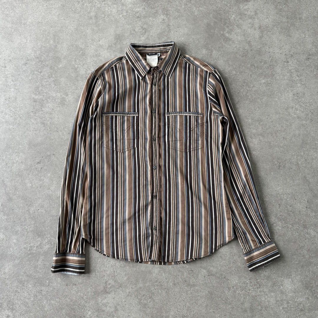Dolce & Gabbana Dress Shirt Brown Men's S/M