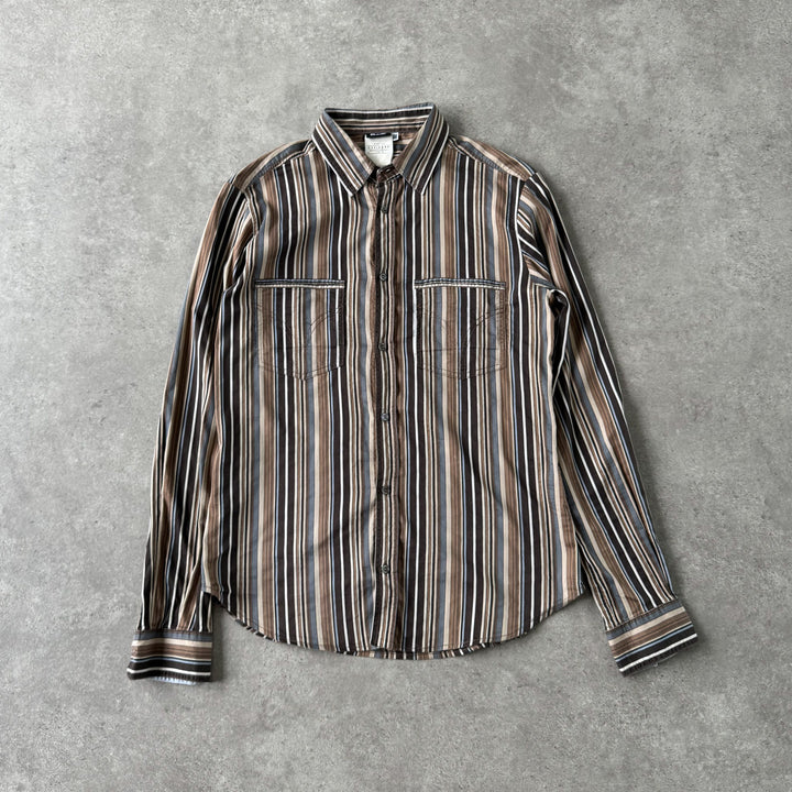 Dolce & Gabbana Dress Shirt Brown Men's S/M