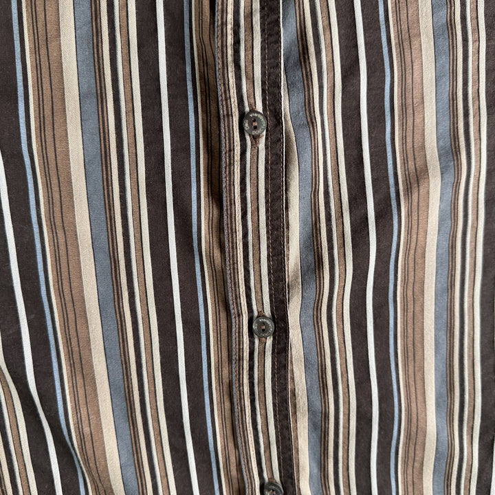 Dolce & Gabbana Dress Shirt Brown Men's S/M