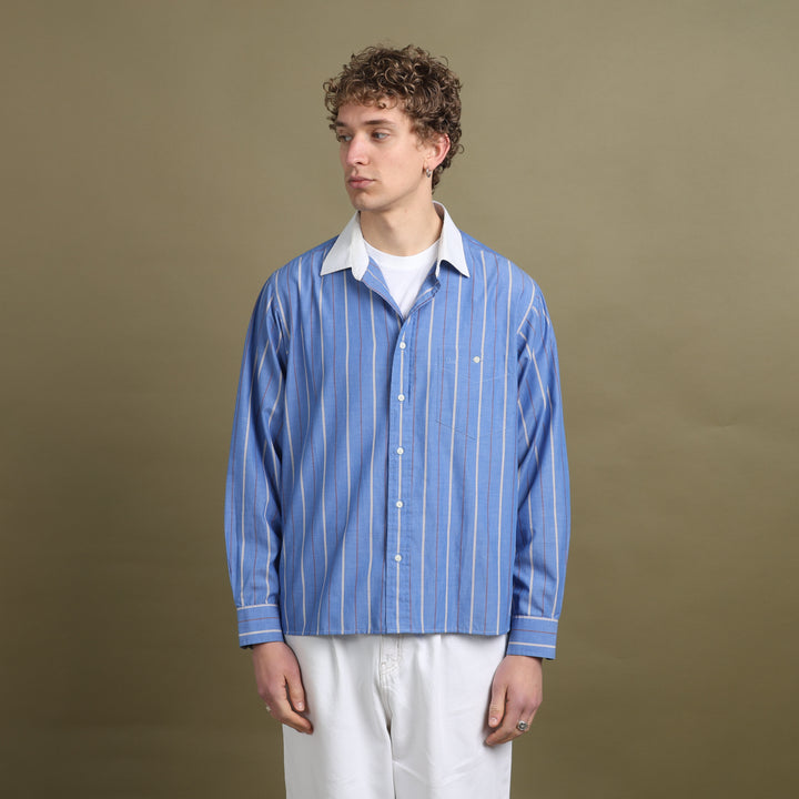 Christian Dior Dress Shirt Blue Men's XL