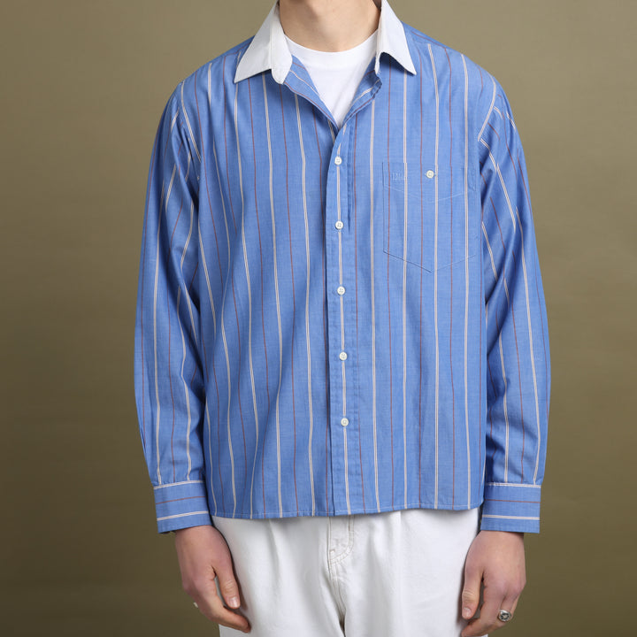 Christian Dior Dress Shirt Blue Men's XL