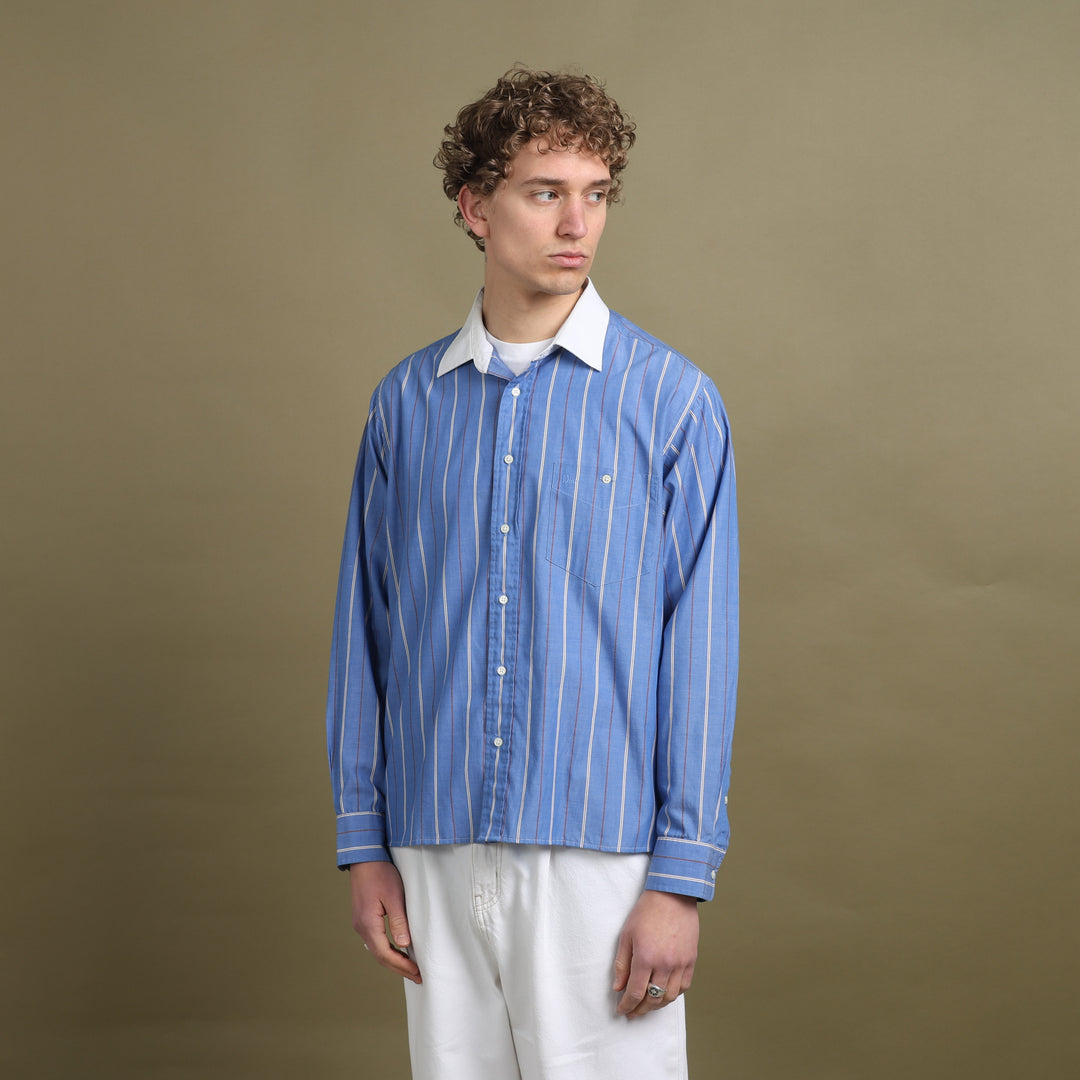 Christian Dior Dress Shirt Blue Men's XL