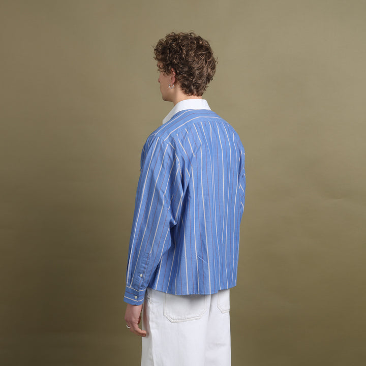 Christian Dior Dress Shirt Blue Men's XL