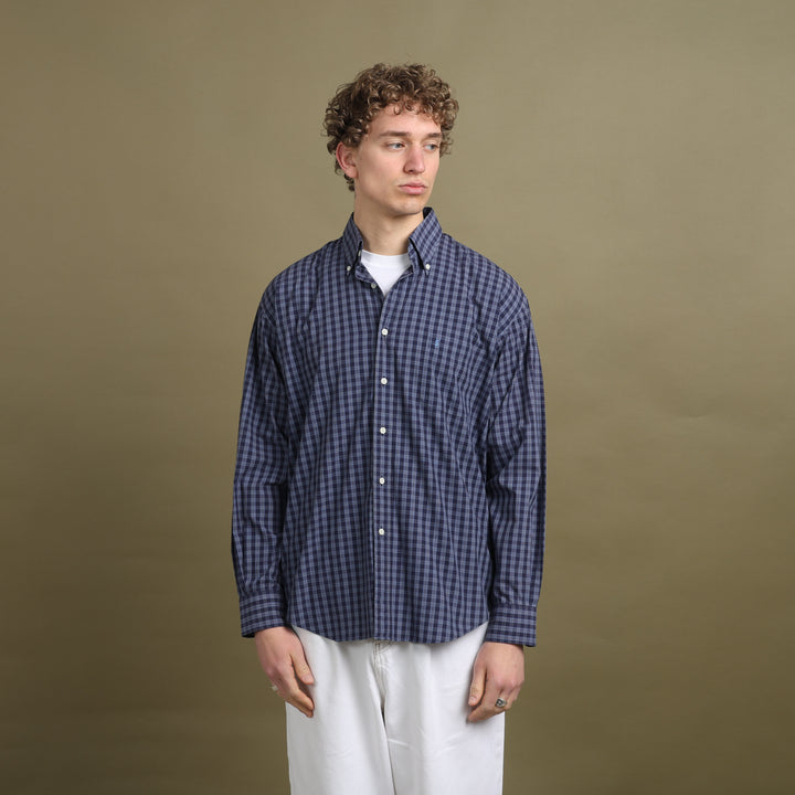 Yves Saint Laurent Shirt Navy Men's L