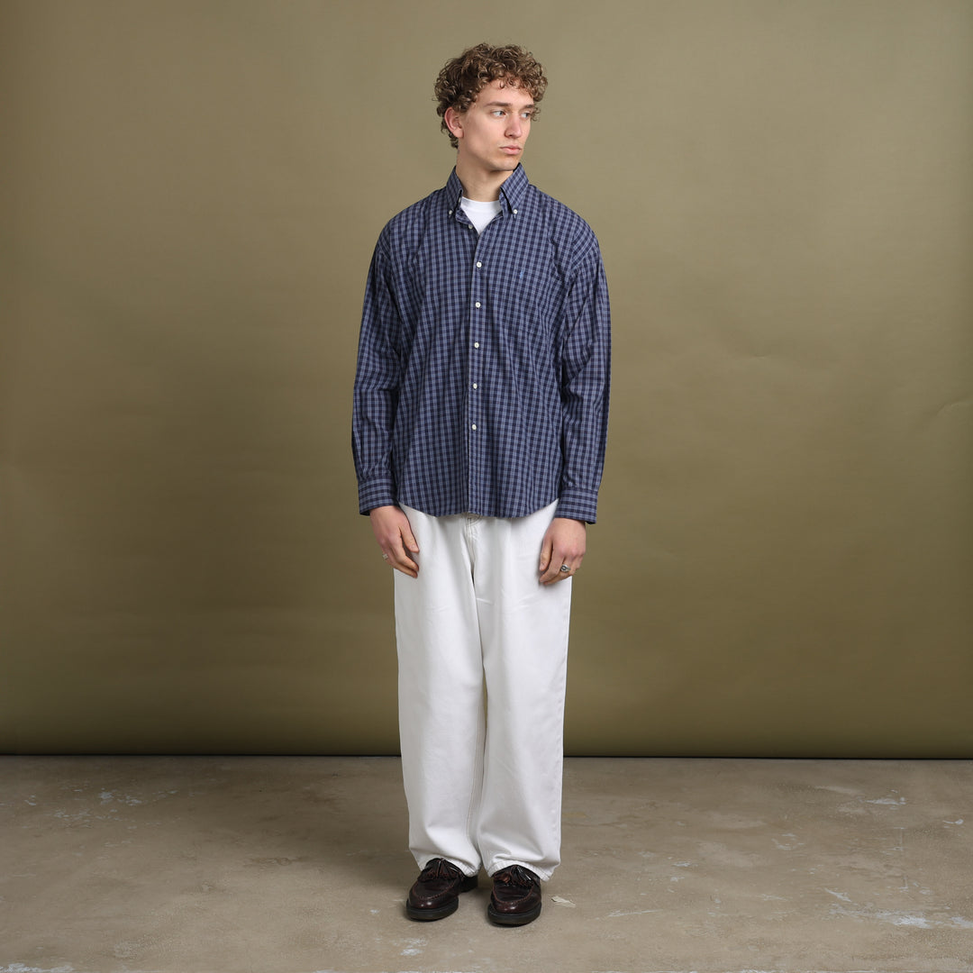 Yves Saint Laurent Shirt Navy Men's L