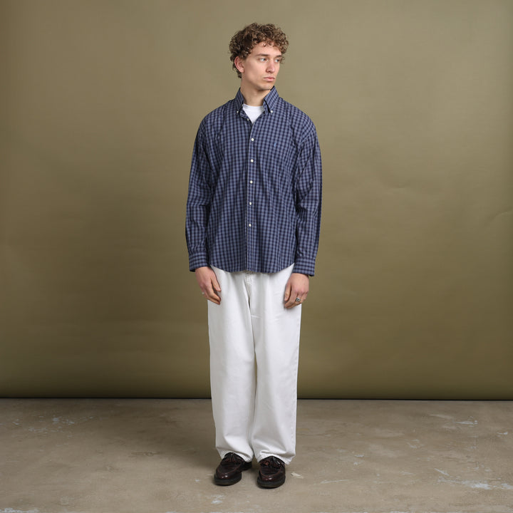 Yves Saint Laurent Shirt Navy Men's L