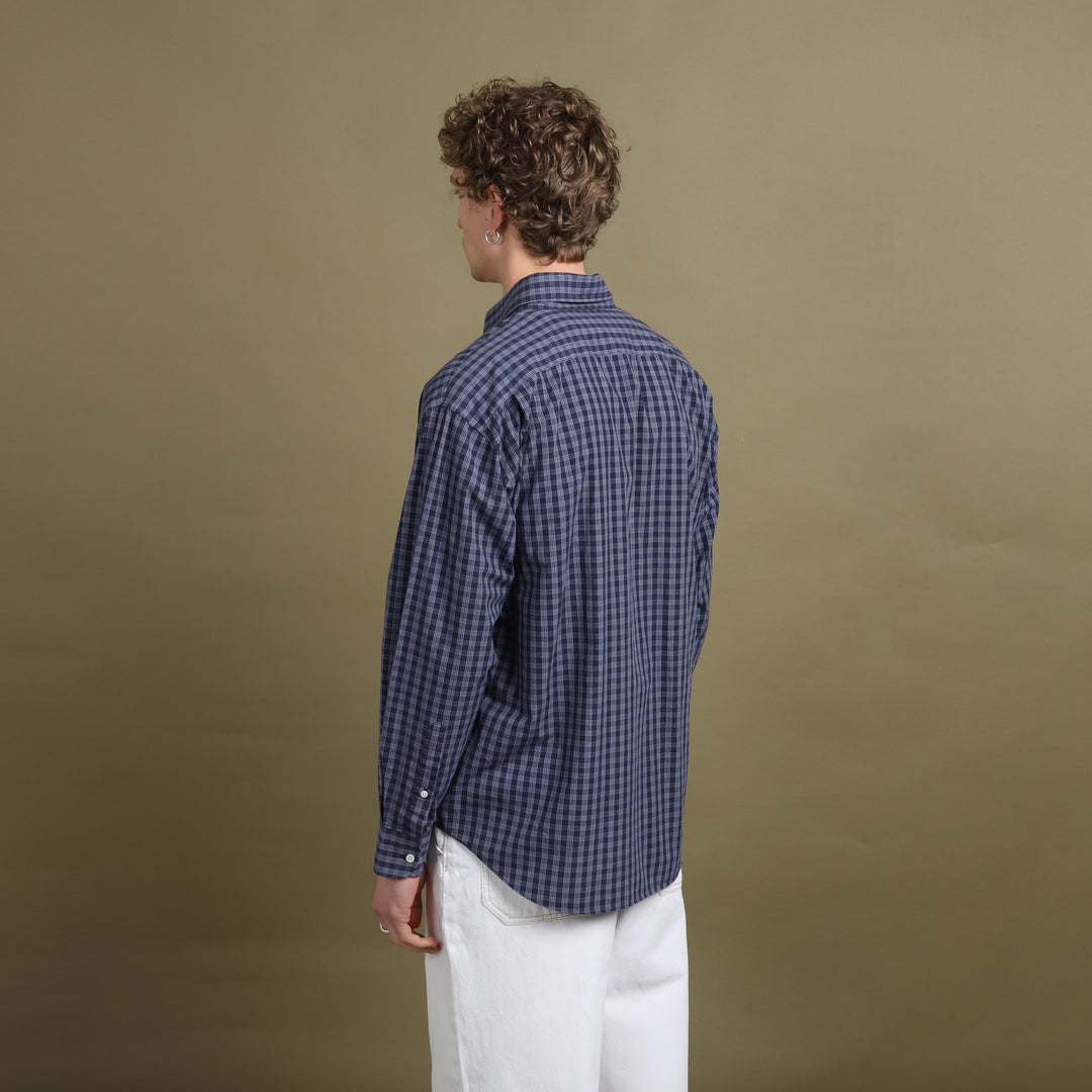 Yves Saint Laurent Shirt Navy Men's L
