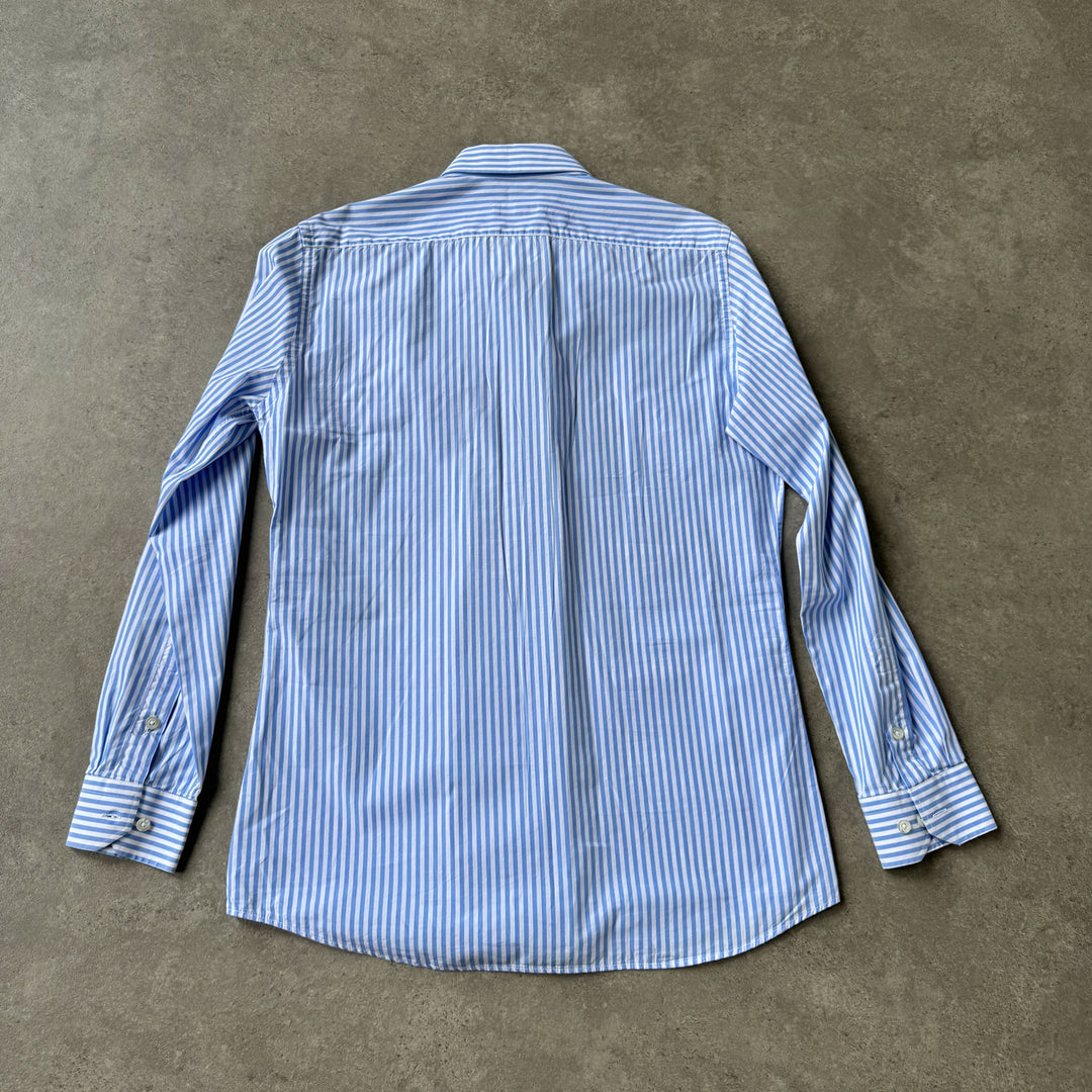 Moschino Dress Shirt Light Blue & White Men's M