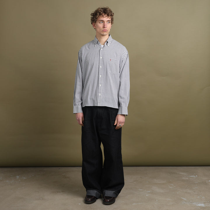 Yves Saint Laurent Shirt Black & White Men's L