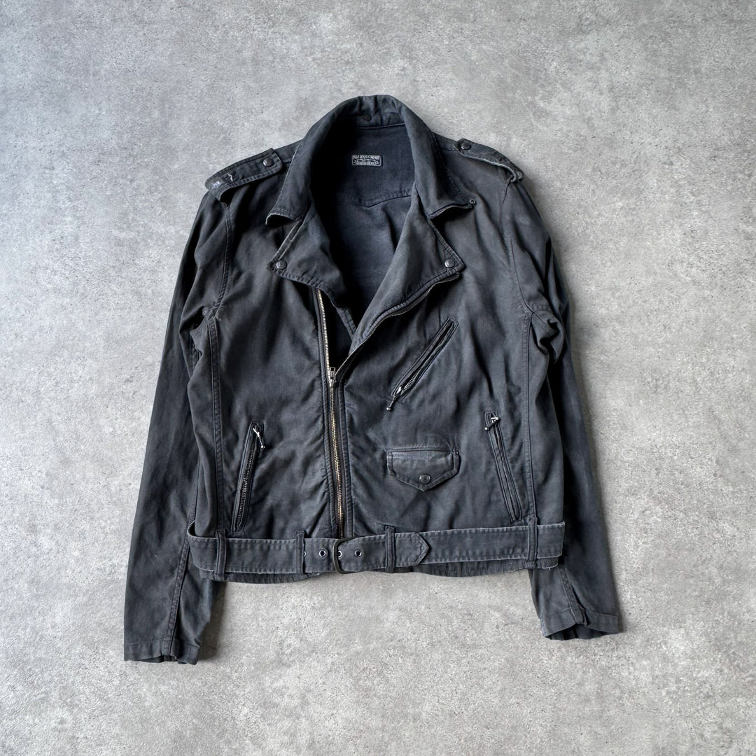 Ralph Lauren Biker Jacket Black Men's XL
