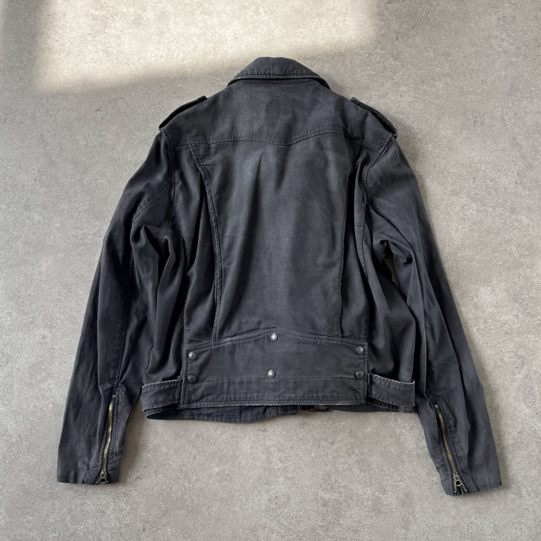 Ralph Lauren Biker Jacket Black Men's XL