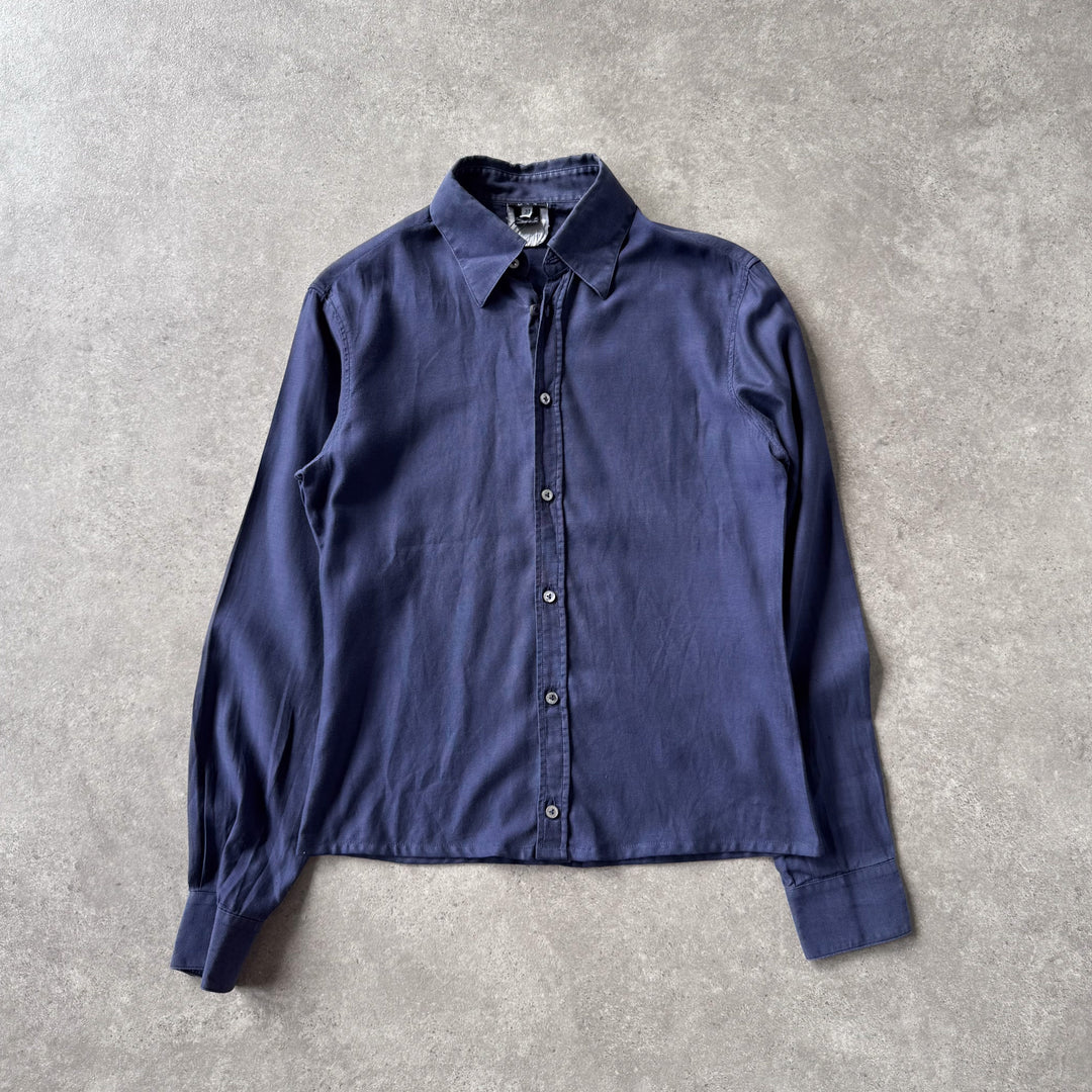 Versace Shirt Navy Blue Women's S