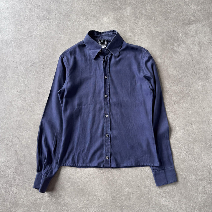 Versace Shirt Navy Blue Women's S